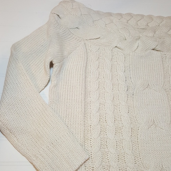 Last 1! Cozy Warm Cable Chunky Sweater - Picture 2 of 4
